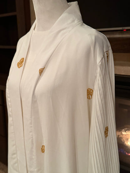 Floral Elegance Two-Piece Abaya