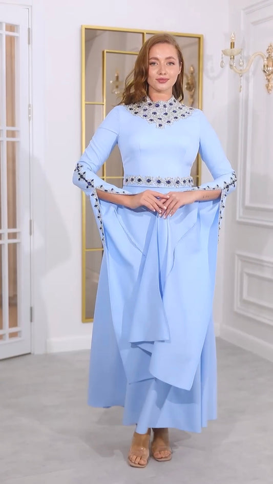 Blossom Gem Evening Dress