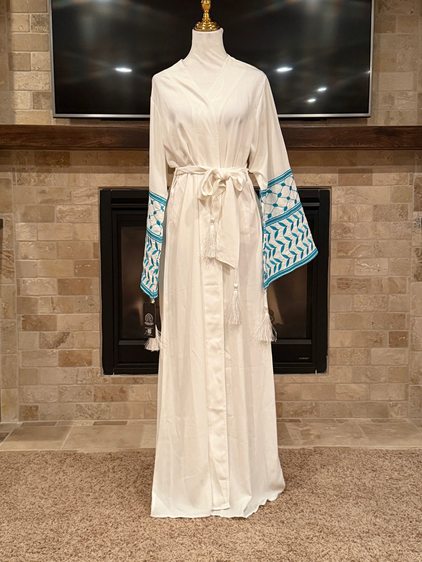 Palestinian Map Open Abaya