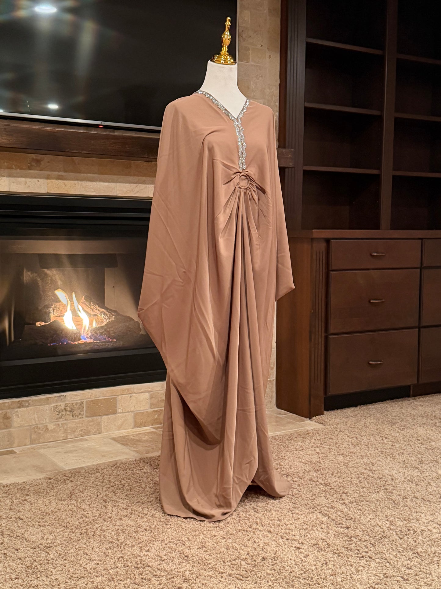 Classic Flow Butterfly Abaya