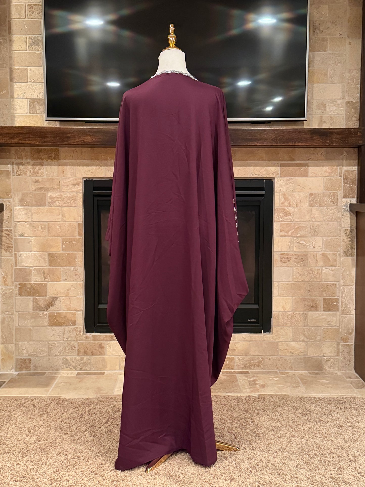 Classic Flow Butterfly Abaya