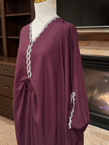 Classic Flow Butterfly Abaya