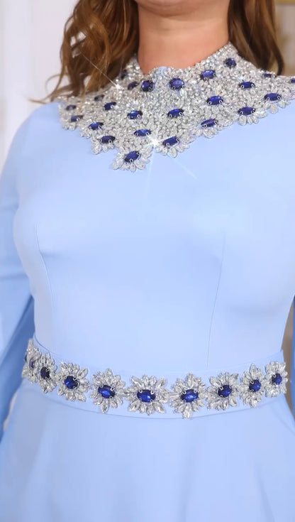 Blossom Gem Evening Dress