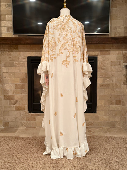 Royal Petal Butterfly Abaya