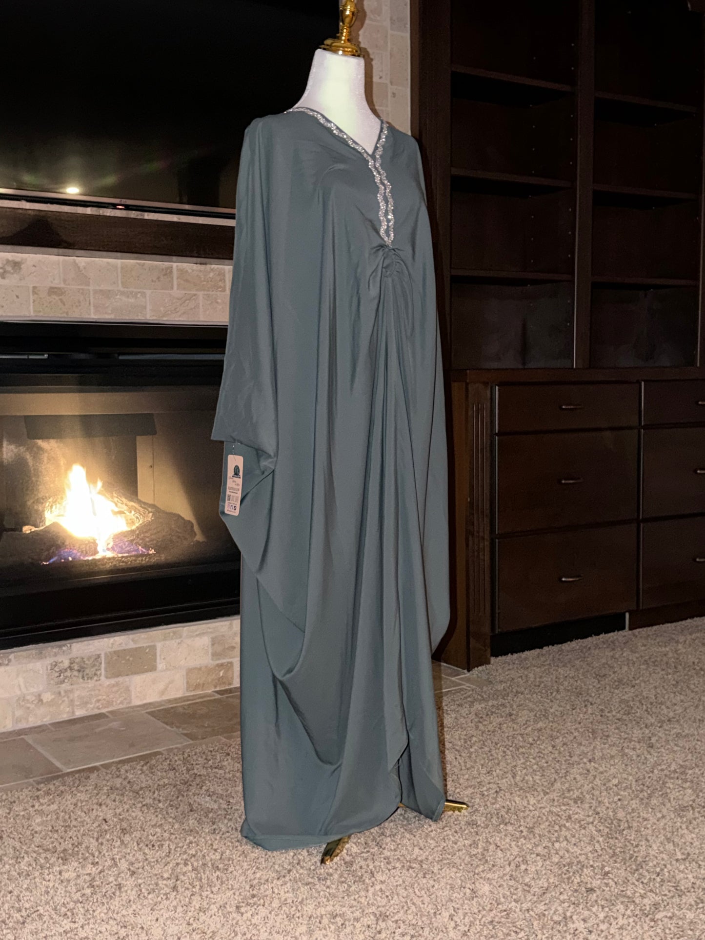Classic Flow Butterfly Abaya