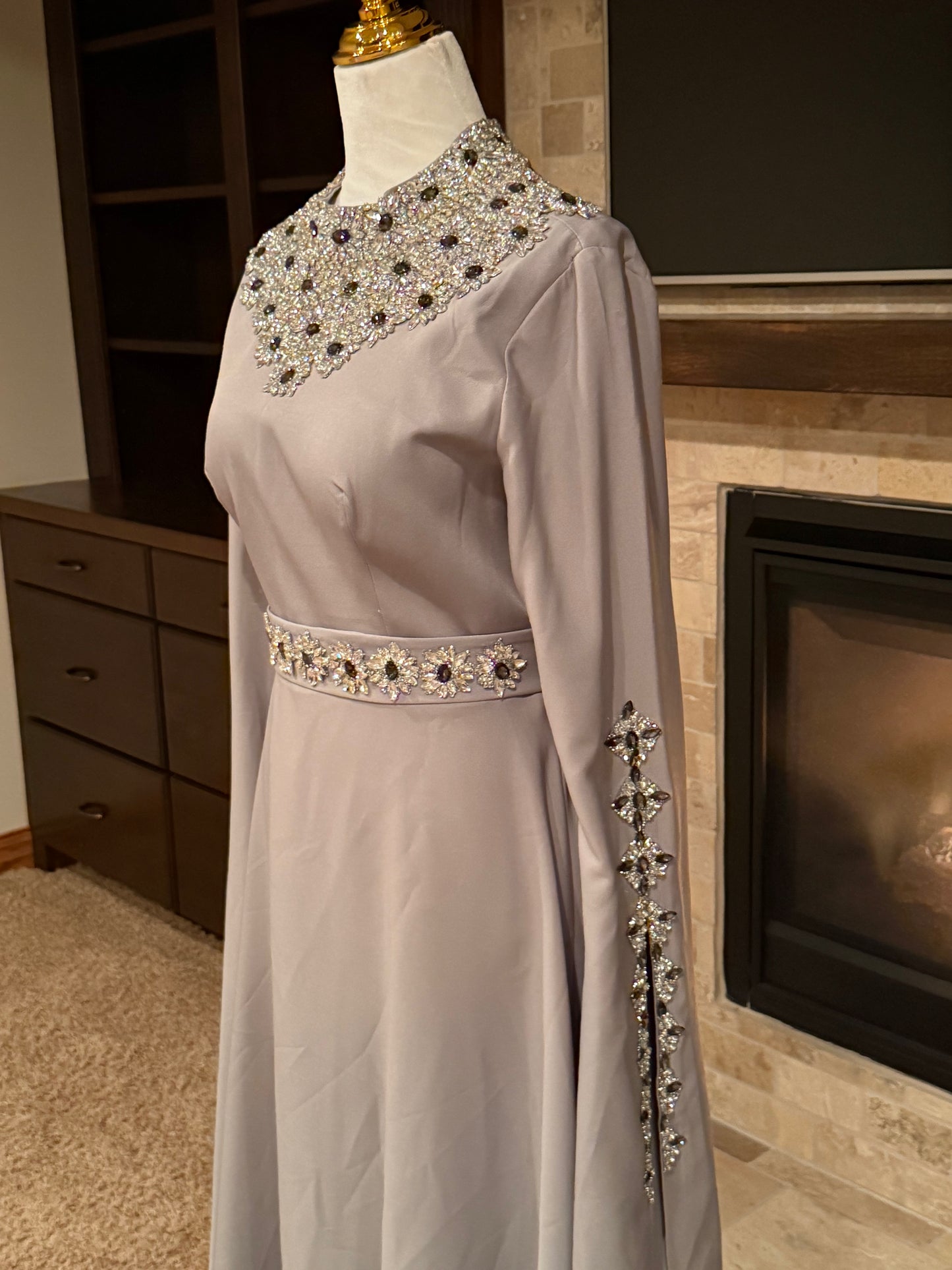 Blossom Gem Evening Dress