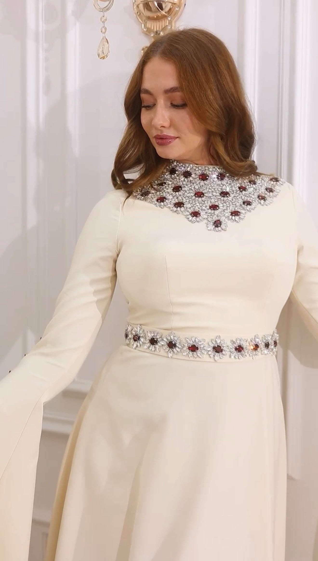 Blossom Gem Evening Dress