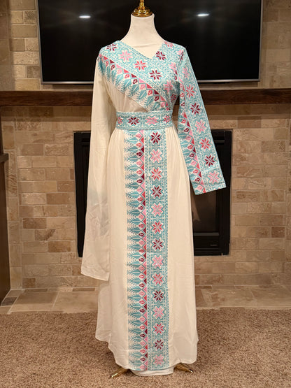 Layl Nahar Thobe (two piece) - ثوب ليل نهار