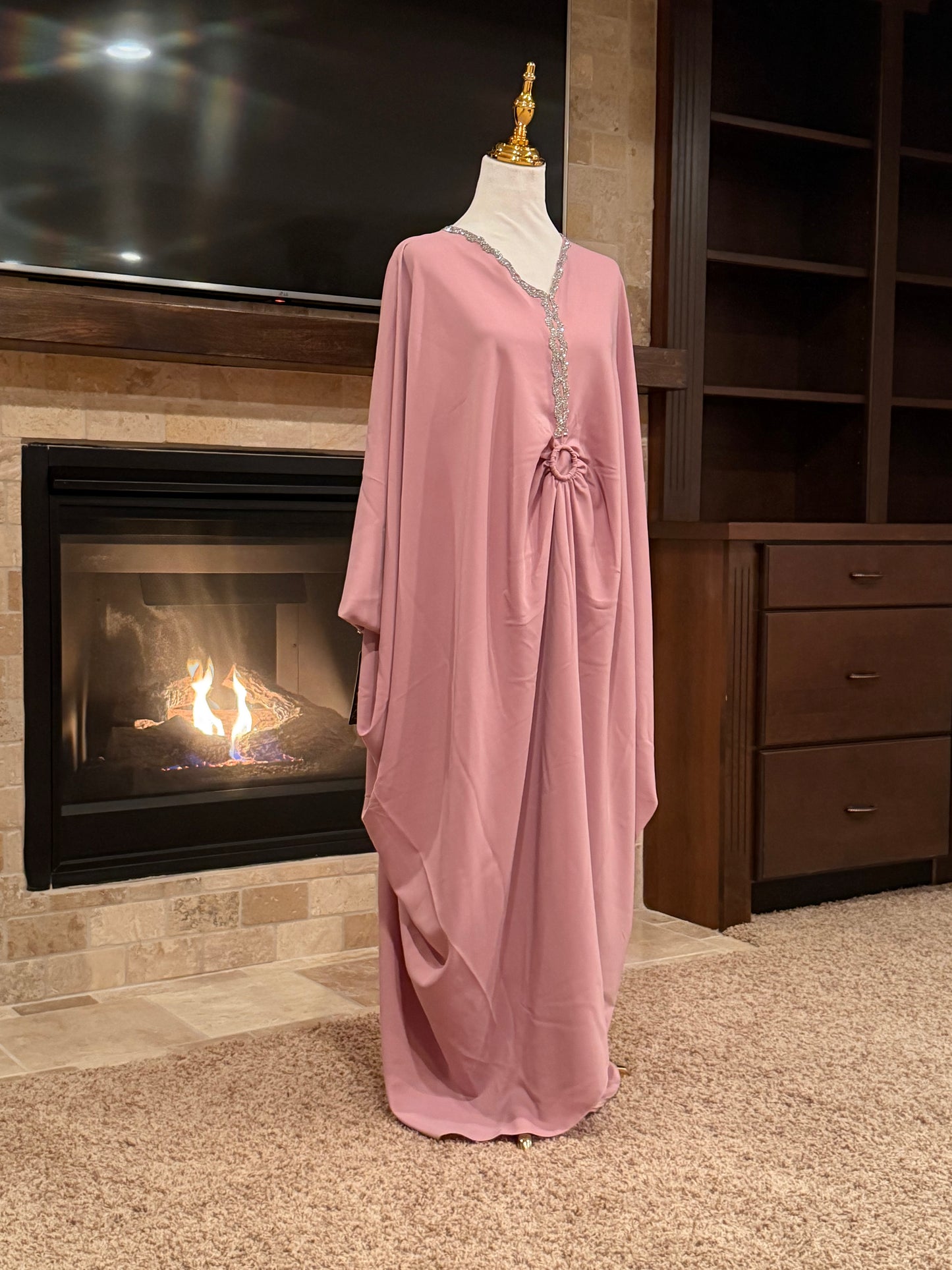 Classic Flow Butterfly Abaya