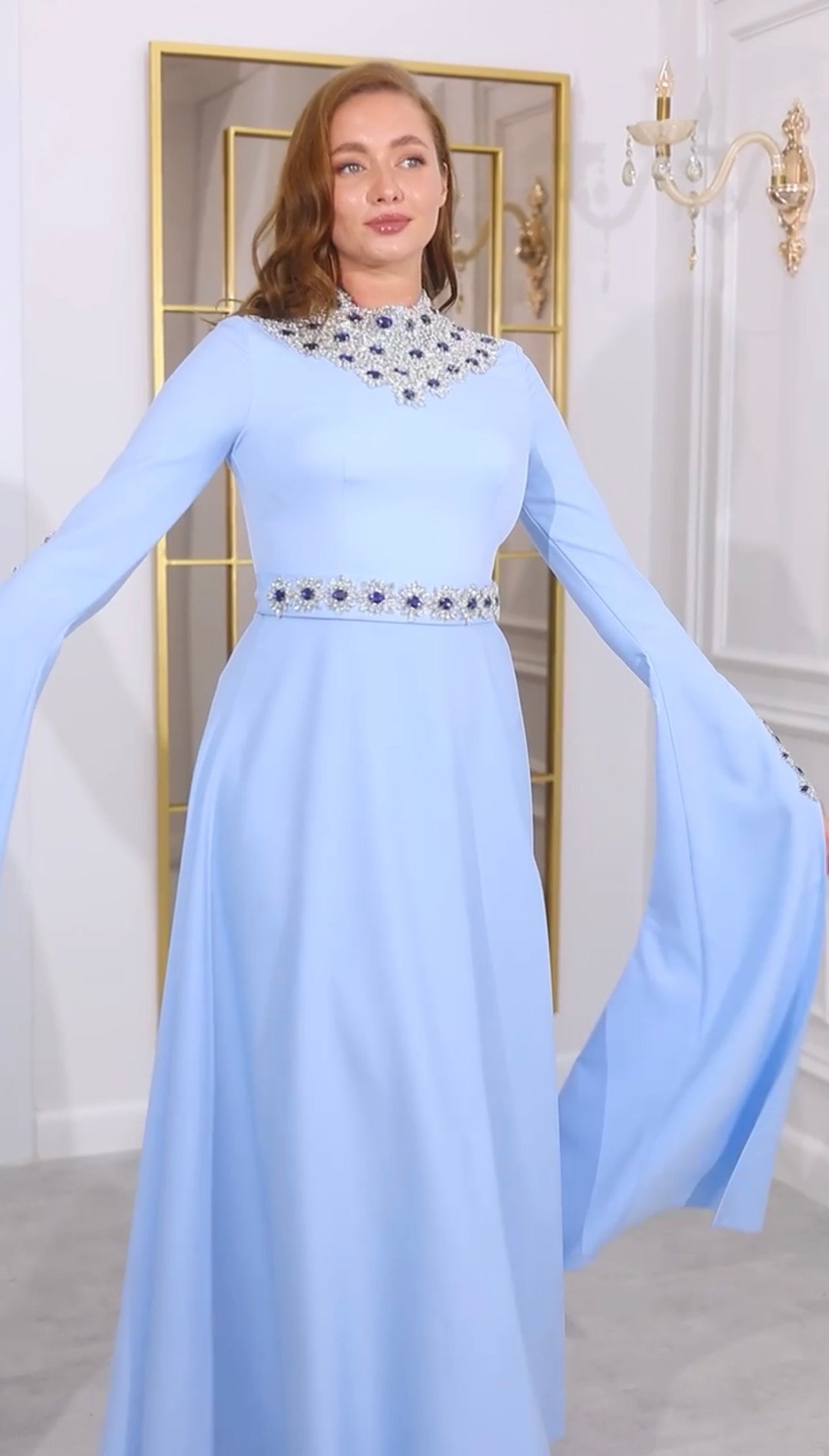 Blossom Gem Evening Dress