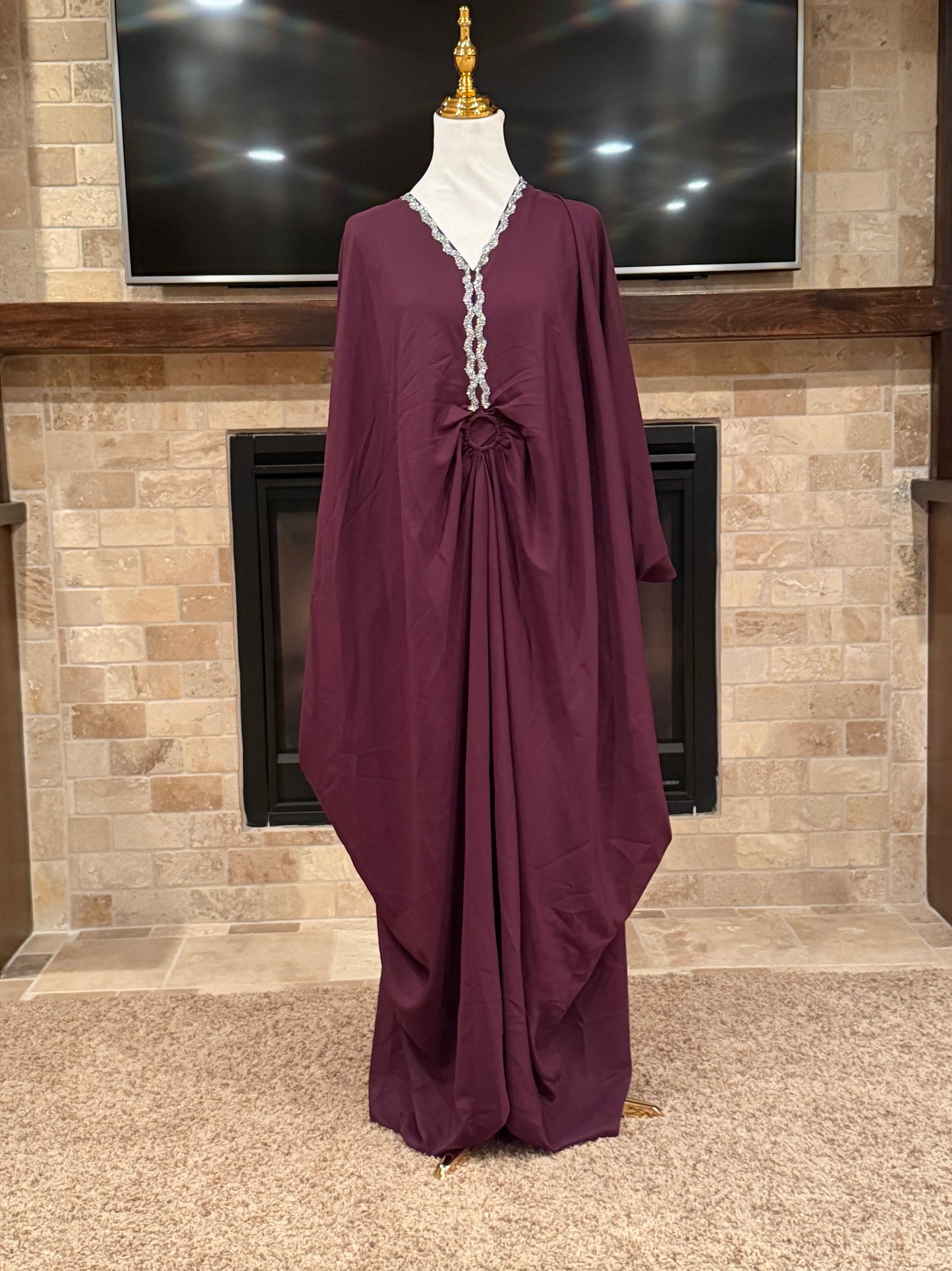 Classic Flow Butterfly Abaya