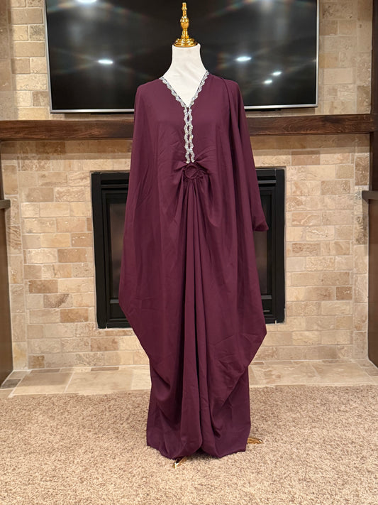 Classic Flow Butterfly Abaya