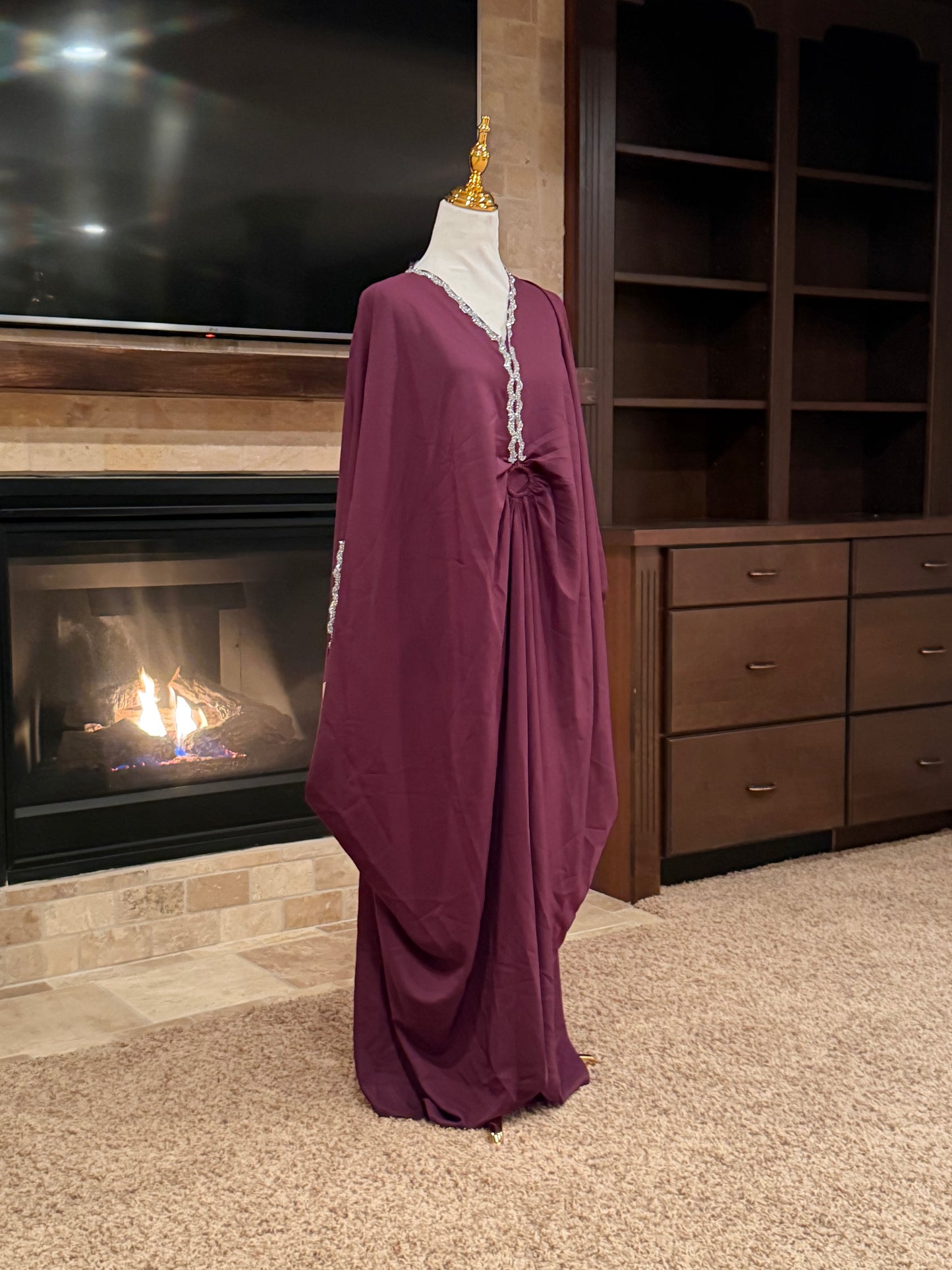 Classic Flow Butterfly Abaya