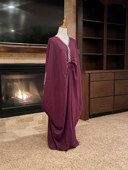 Classic Flow Butterfly Abaya