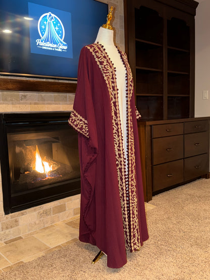 Burgundy Gold Palestinian Besht