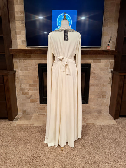 Crystal Women’s Sparkling Evening Maxi Dress – فستان